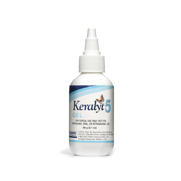 Keralyt 5 Gel bottle with applicator tip, 60g (2.1 oz)