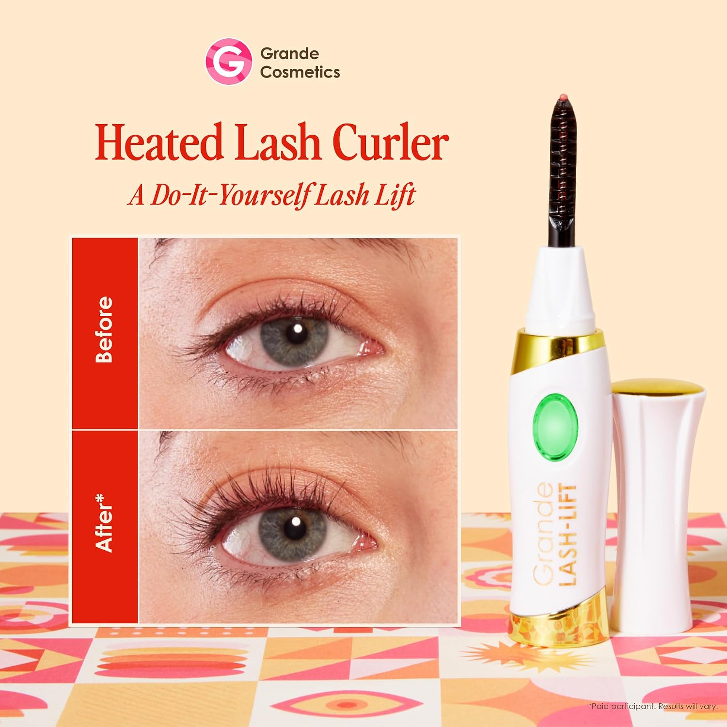 Grande Cosmetics® GrandeLASH-LIFT Heated Lash Curler