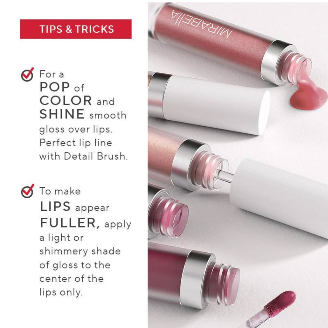 Mirabella® Luxe Advanced Formula Lip Gloss - Angelic