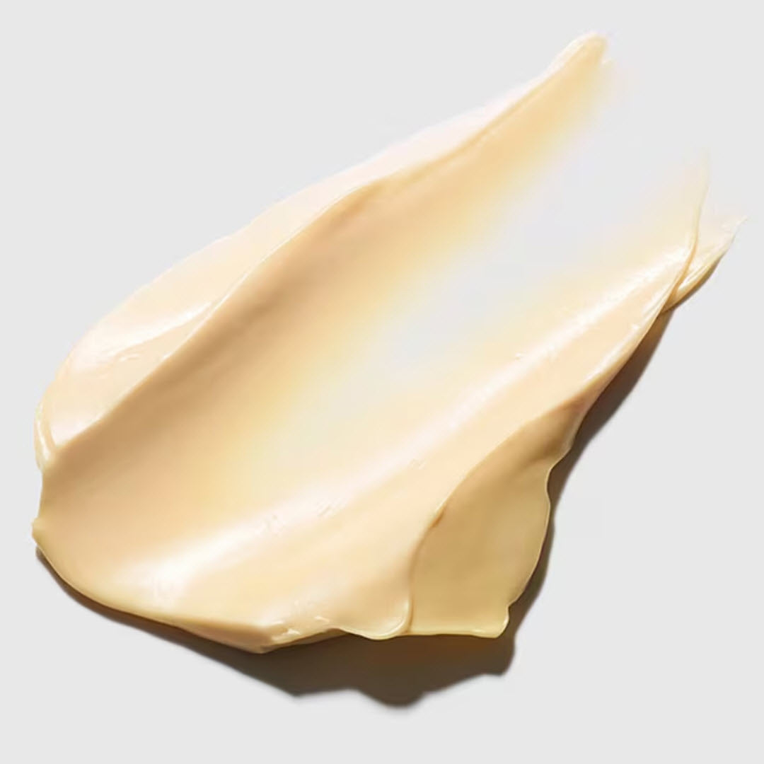 Luzern Creme Nuit Advanced Night Renewal Creme golden creamy texture swatch