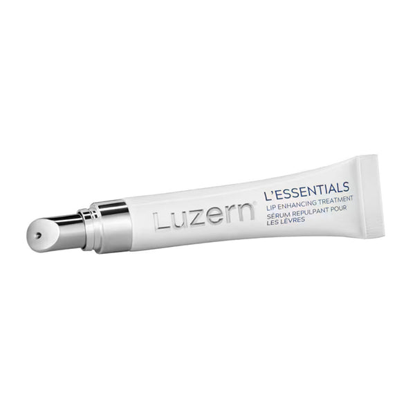 Luzern L'Essentials Lip Enhancing Treatment tube with metallic doe-foot applicator, 0.51 fl oz