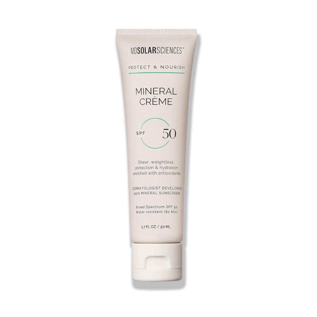 MDSolarSciences Mineral Crème SPF 50 Sunscreen tube