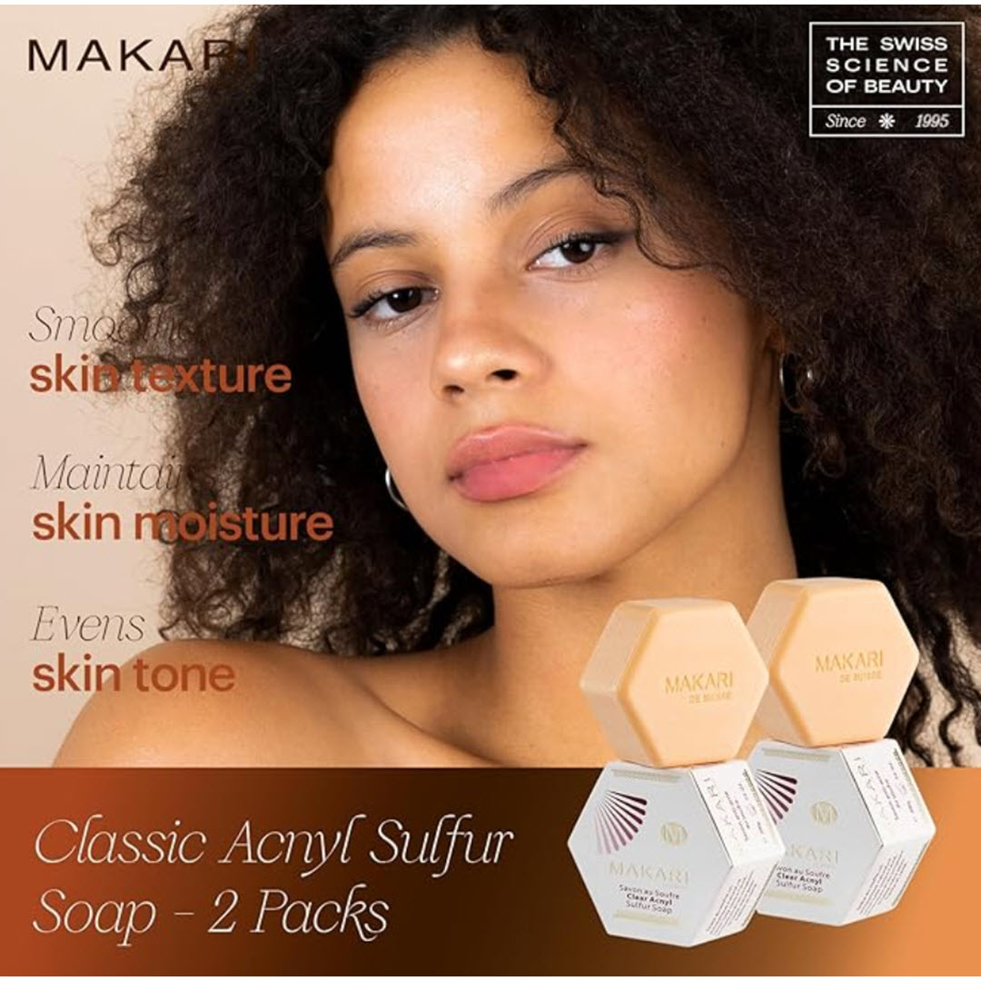 MAKARI® Clear Acnyl Sulfur Soap 7.0 oz