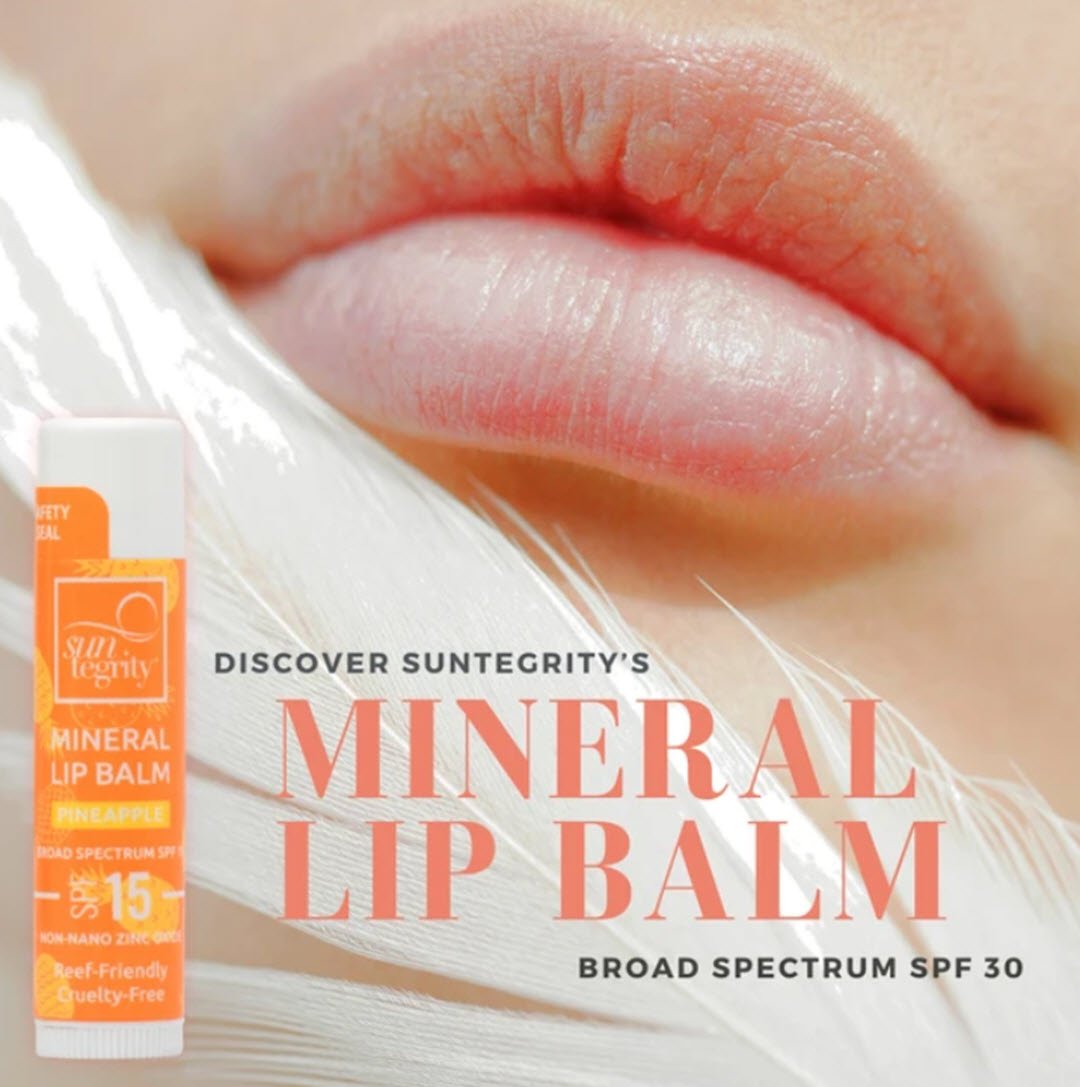 Suntegrity® Mineral Lip Balm SPF 15 - Pineapple 0.15 oz