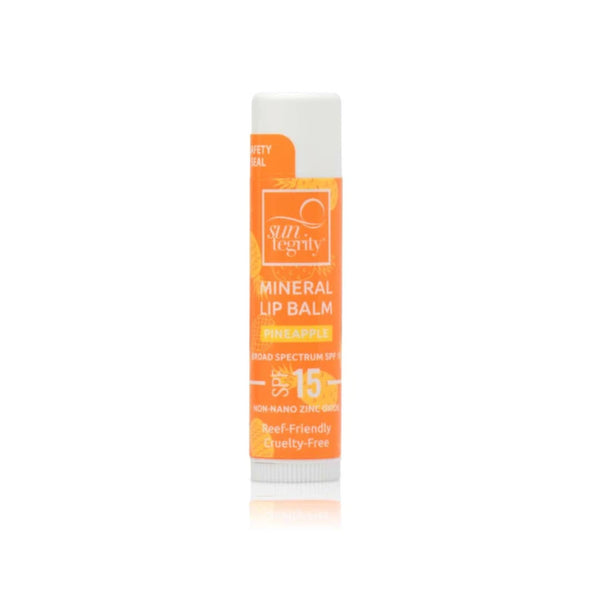 Suntegrity® Mineral Lip Balm SPF 15 - Pineapple 0.15 oz