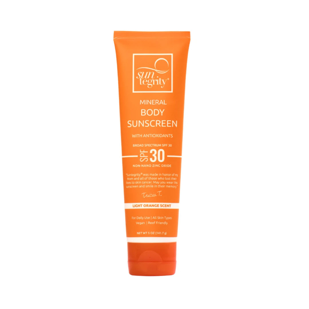 Suntegrity® Mineral Body Sunscreen, Broad Spectrum SPF 30 - 2 Sizes