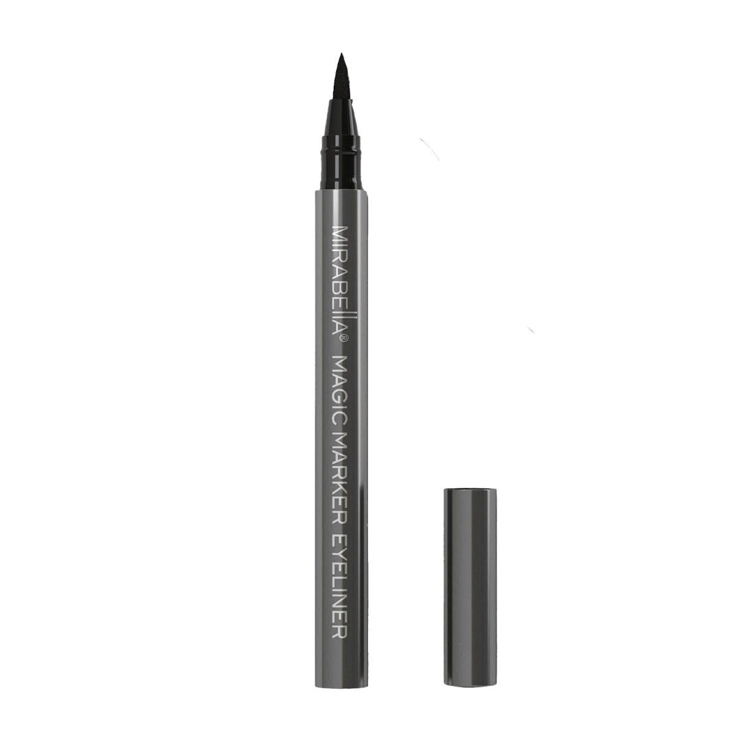 Mirabella Black Magic Marker Liquid Eyeliner brush-tip pen with cap