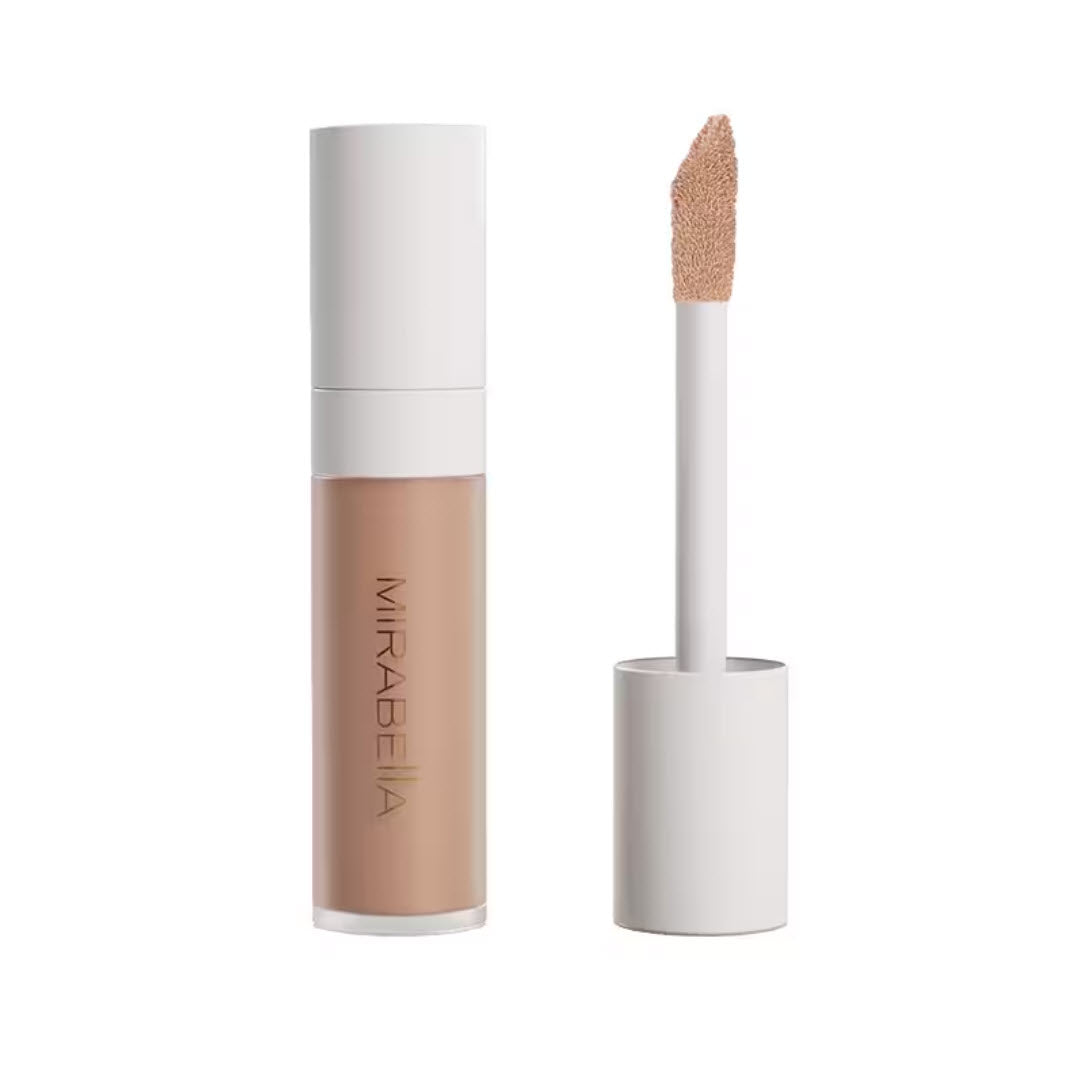 Mirabella Invincible For All Perfecting Concealer in shade Medium M120 with applicator wand