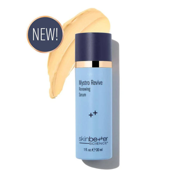 Skinbetter Science Mystro Revive Renewing Serum 1 fl oz – renewing serum with ceramides and niacinamide for menopause-related dryness, dullness, and loss of elasticity