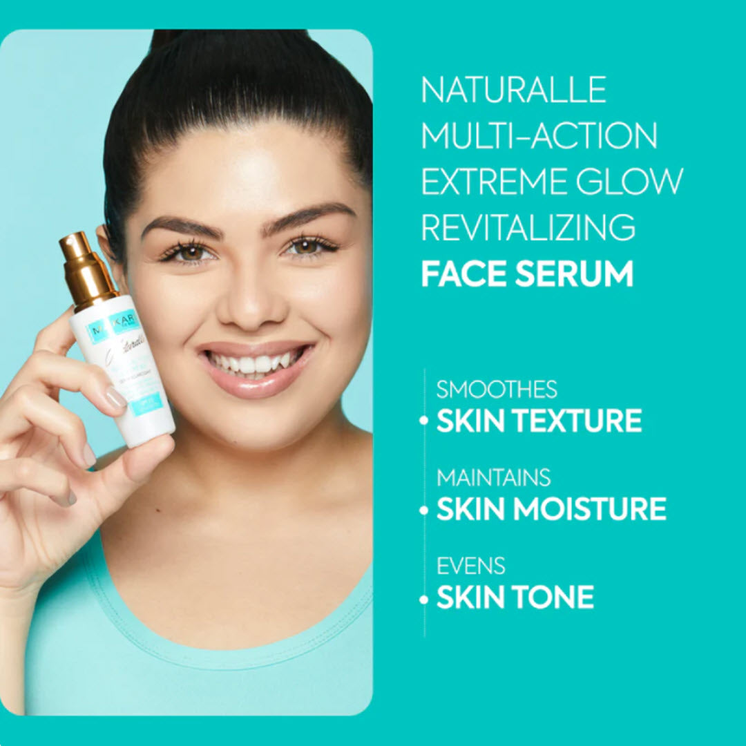 MAKARI® Naturalle Multi-Action Extreme Glow Revitalizing Face Serum SPF 15 1.7 oz
