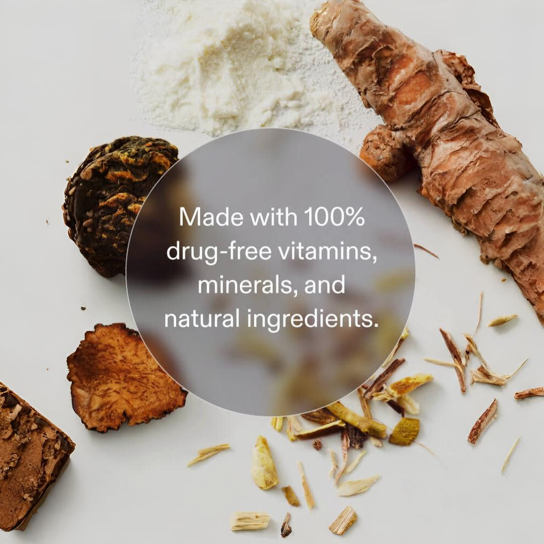 Nutrafol Clear Skin Nutraceutical natural botanical ingredients made with 100% drug-free vitamins and minerals