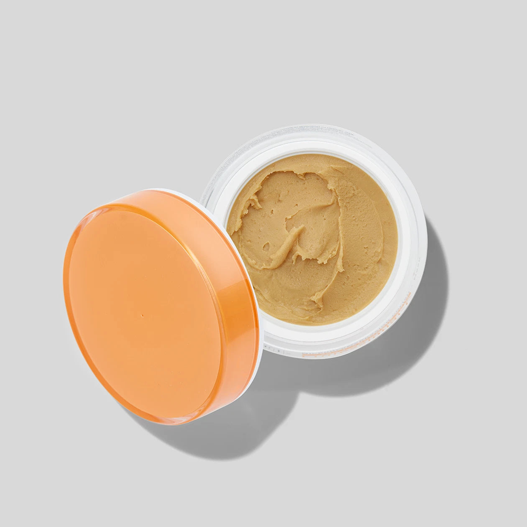 Obagi Medical Professional-C 30% Microdermabrasion Polish and Mask open jar showing golden vitamin C exfoliating texture