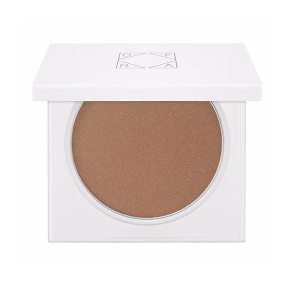 OFRA Cosmetics Americano Bronzer compact, a warm shimmery bronze pressed powder