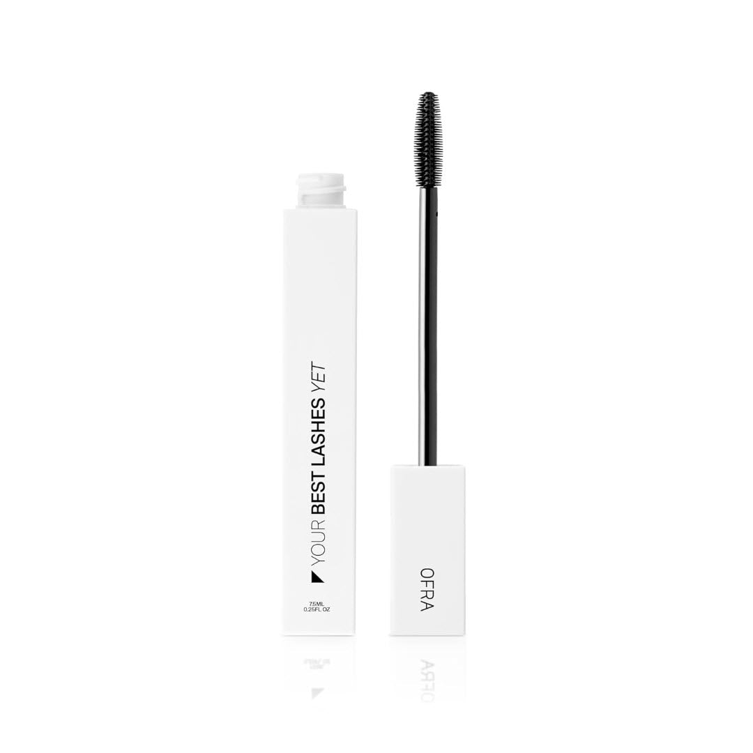 OFRA Cosmetics HD Waterproof Mascara in Black, box and wand shown together