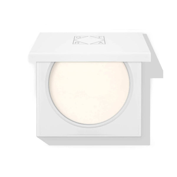 OFRA Cosmetics Oil Control Pressed Powder compact, a translucent white mattifying powder