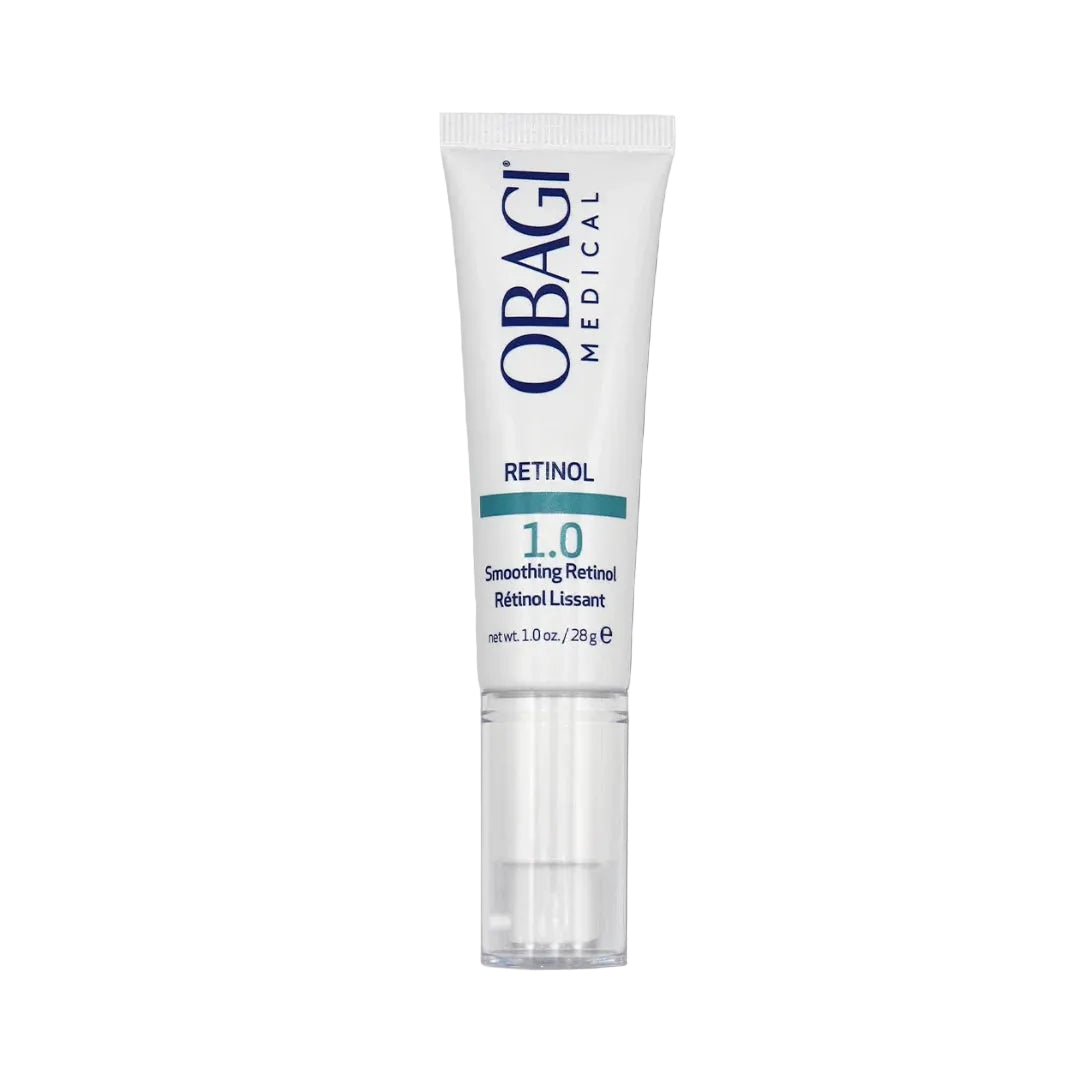 Obagi Medical Retinol 1.0 Smoothing Retinol 1.0 oz tube on white background
