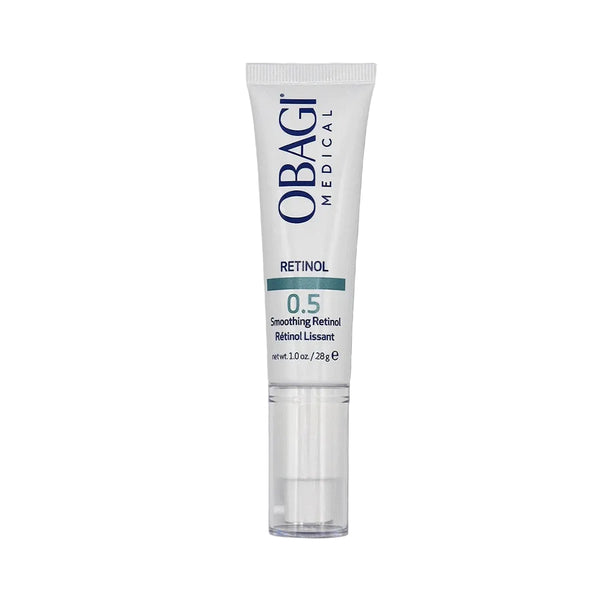 Obagi Medical Retinol 0.5 Smoothing Retinol 1.0 oz tube on white background