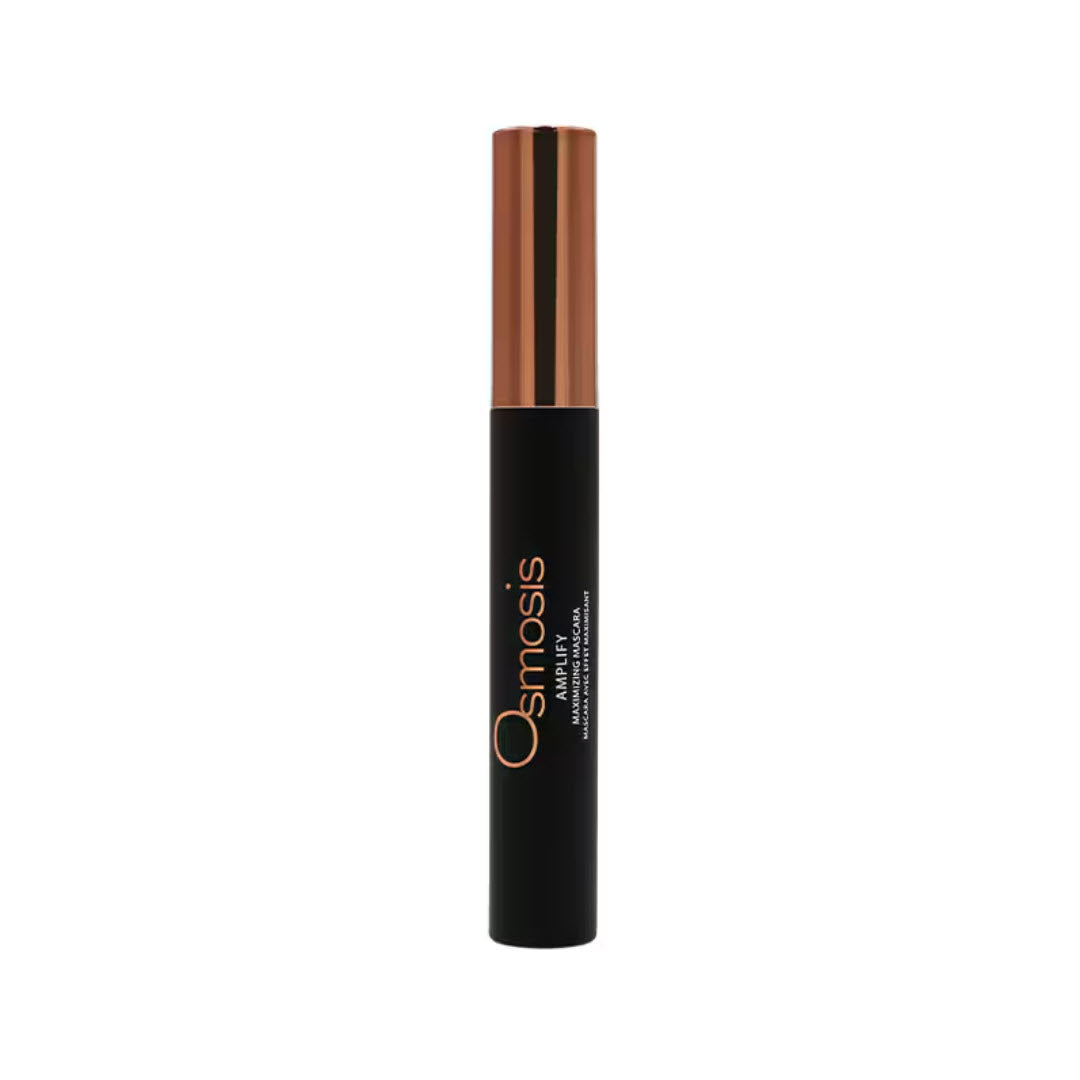 Osmosis Amplify Maximizing Mascara tube with rose gold cap