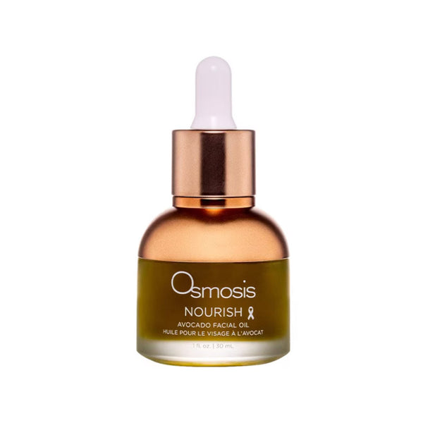 Osmosis Nourish Avocado Facial Oil dropper bottle, 1 fl oz