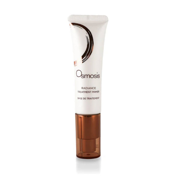 Osmosis Radiance Treatment Primer tube with rose gold cap, 1.6 fl oz