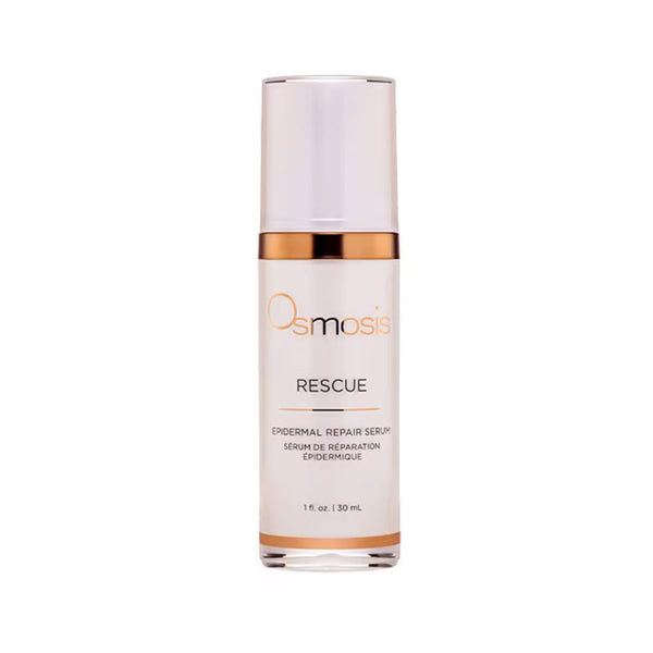 Osmosis Rescue Epidermal Repair Serum bottle with rose gold pump, 1 fl oz