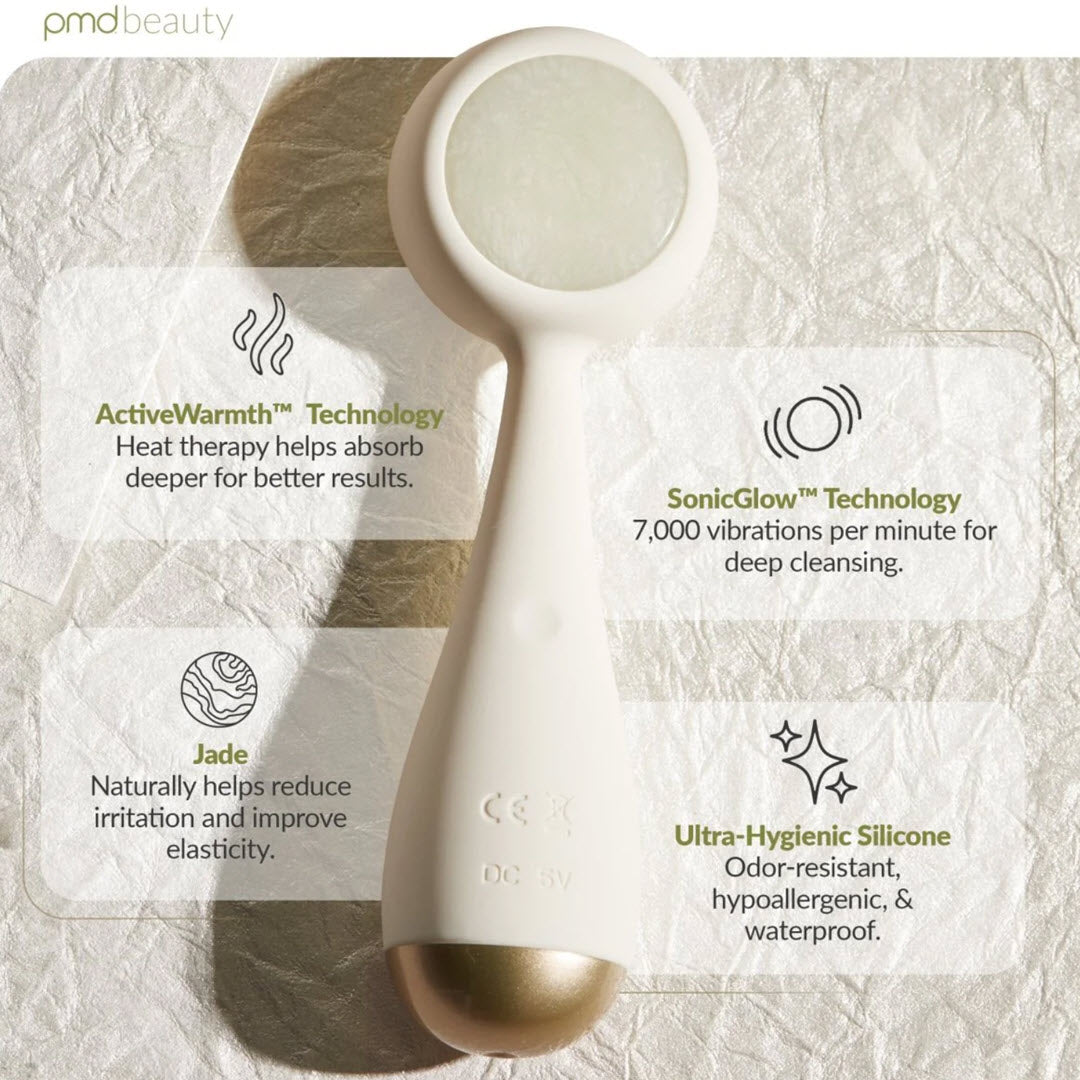 PMD Beauty® Clean Pro Jade Advanced Facial Cleansing Device - Cream
