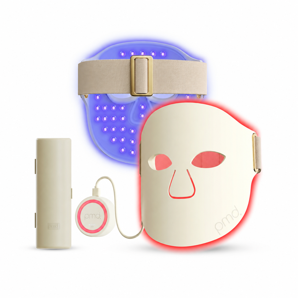 PMD Beauty® Red & Blue LED Therapy Face Mask