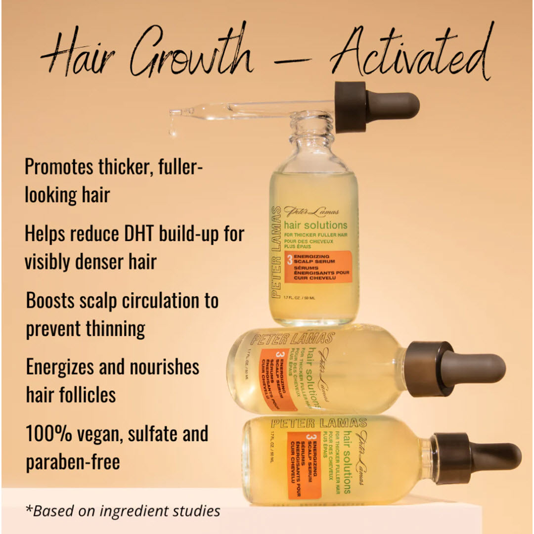 Peter Lamas® Hair Solutions Energizing Scalp Serum for Hair Growth 1.7 fl oz