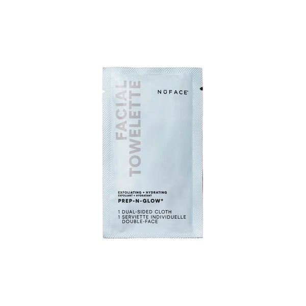 NuFace® Prep-N-Glow® Exfoliating & Hydrating Facial Wipes 20-Pack