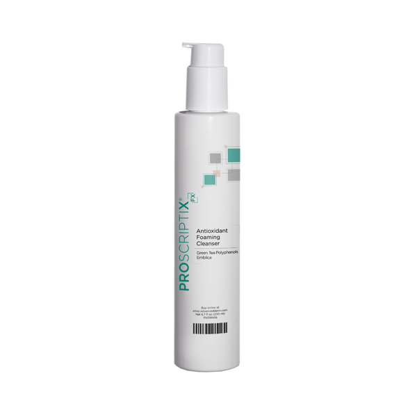 Proscriptix FX Antioxidant Foaming Cleanser with Green Tea Polyphenols and Emblica, 6.7 fl oz pump bottle for antioxidant skin cleansing