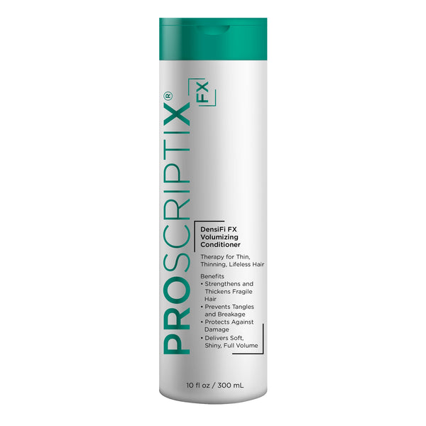 Proscriptix FX DensiFi FX Volumizing Conditioner therapy for thin and thinning hair, 10 fl oz bottle that strengthens, prevents breakage, and delivers soft shiny full volume