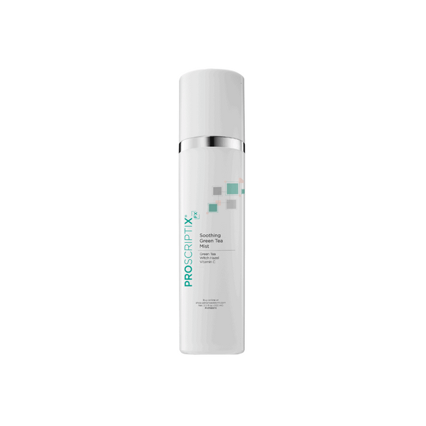 Proscriptix FX Soothing Green Tea Mist white spray bottle with Green Tea, Witch Hazel, and Vitamin C, 3.3 fl oz
