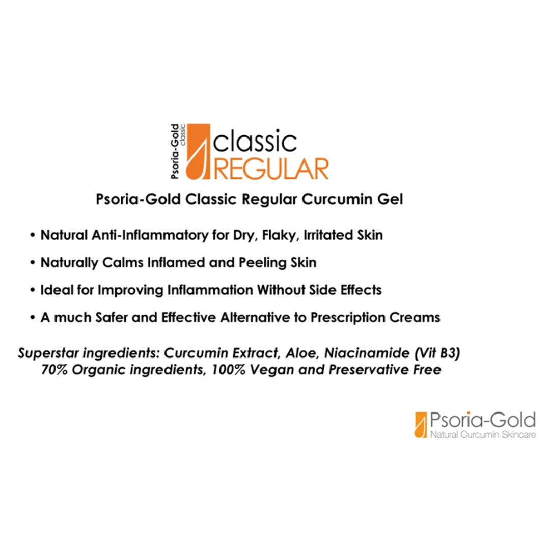 Psoria-Gold® CLASSIC Regular Curcumin Gel 2.0 oz / 60 ml