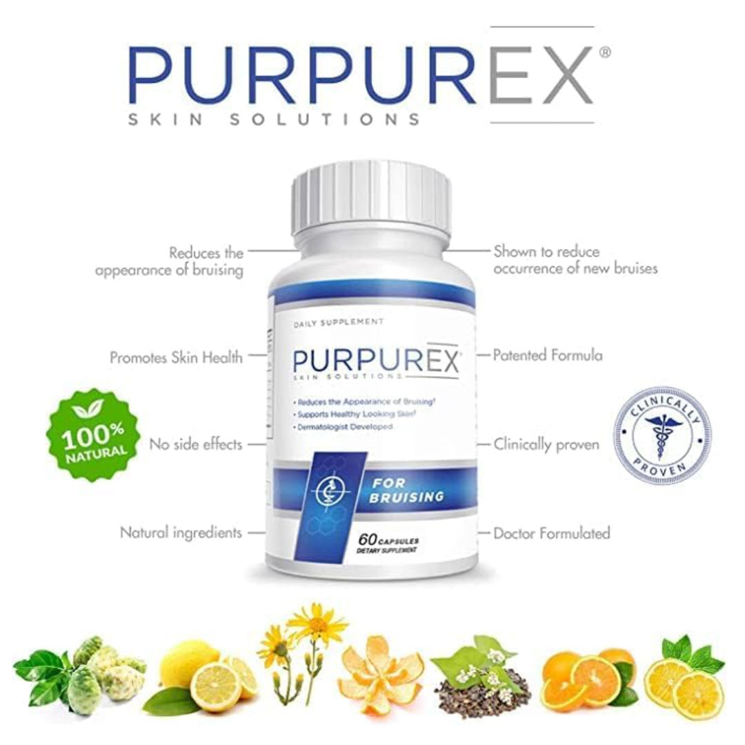 Purpurex® Daily Supplement for Bruising 60 Capsules