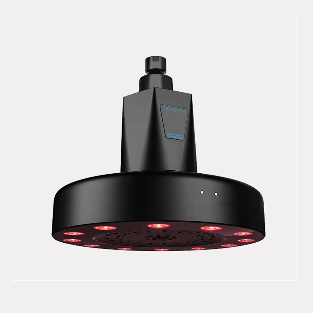 HigherDose® Red Light Showerhead Filter - Matte Black