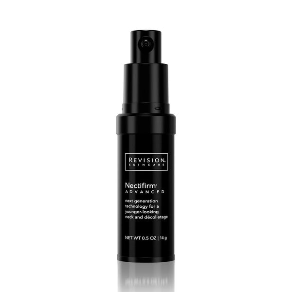 Revision Skincare Nectifirm Advanced 0.5 oz pump bottle for firming neck and decolletage