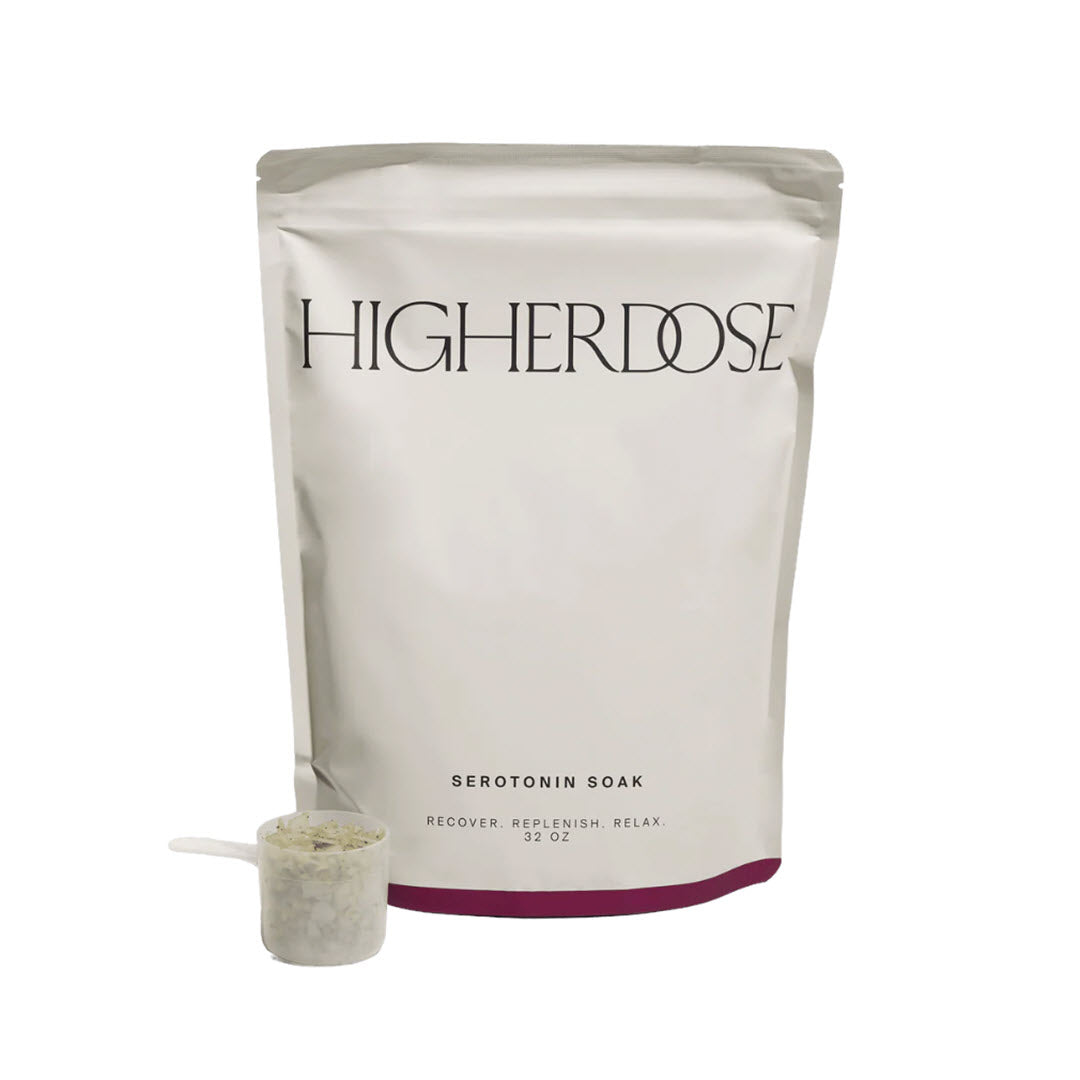 HigherDose® Serotonin Soak - Magnesium Bath Salts (32oz Bag)