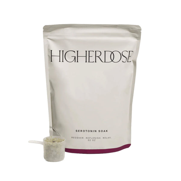 HigherDose® Serotonin Soak - Magnesium Bath Salts (32oz Bag)