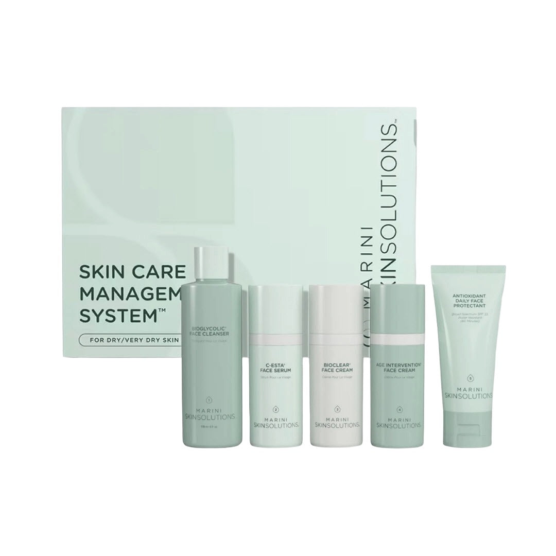 Marini SkinSolutions® Skin Care Management System - Dry / Very Dry Skin with SPF 45 5-Piece Set