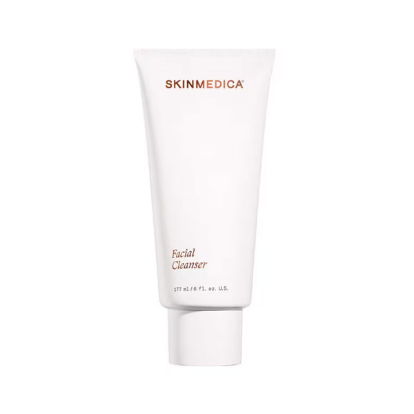 SkinMedica Facial Cleanser 6.0 fl oz tube shown against a white background