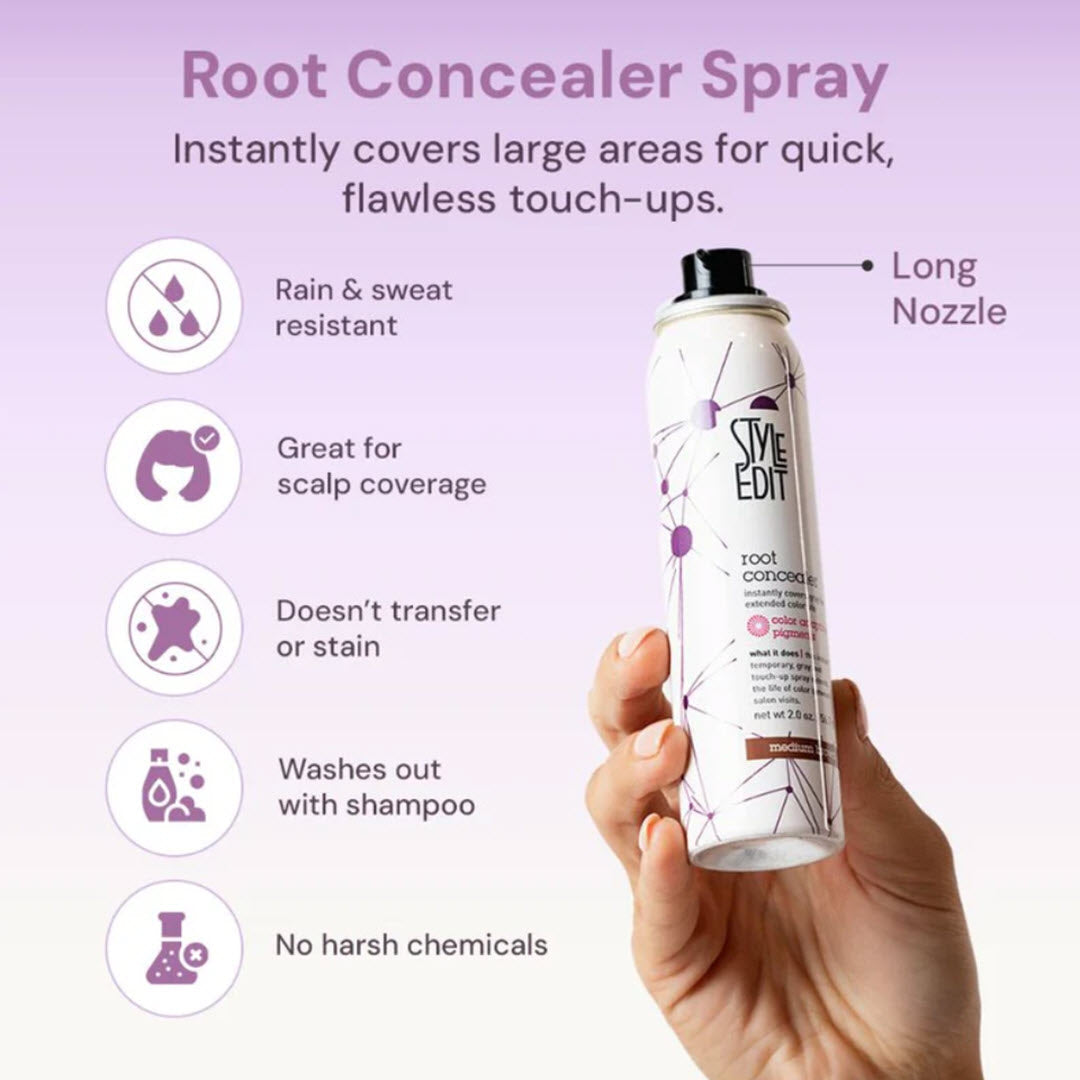 Style Edit® Blonde Perfection Root Concealer Spray .75 oz - 3 Shades