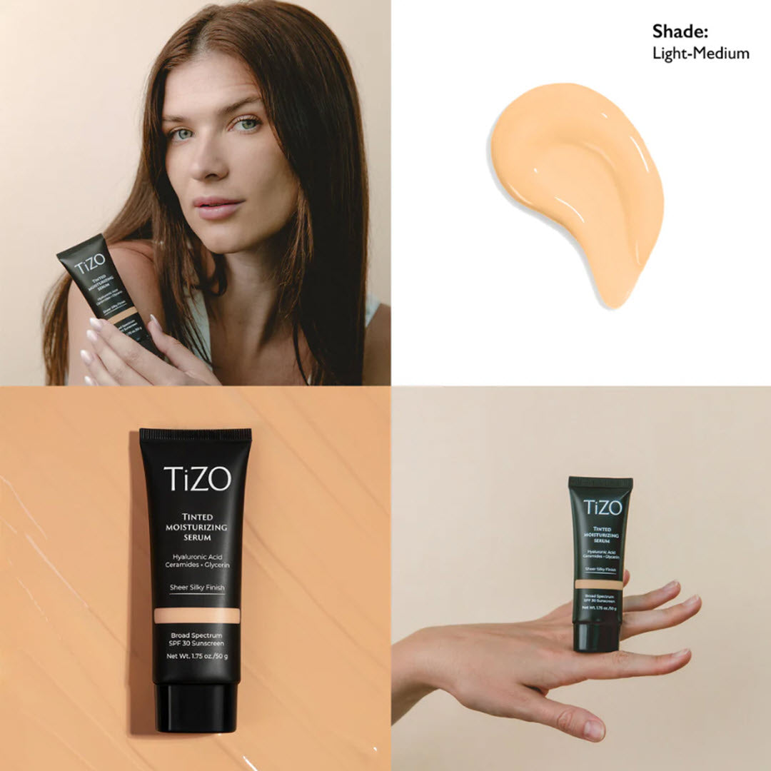 TiZO® Tinted Moisturizing Serum SPF 30 Sunscreen - Light-Medium 1.75 oz