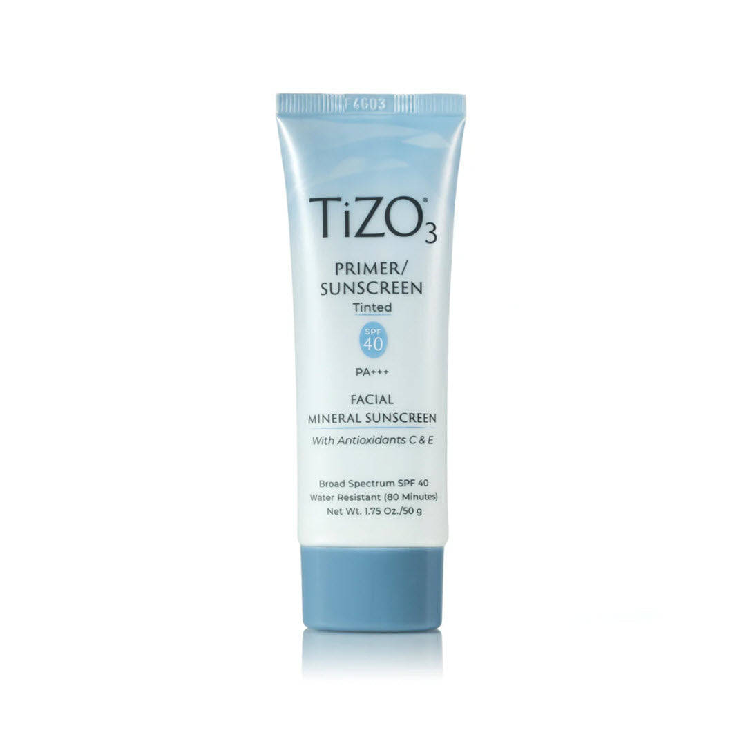 TiZO® TiZO3 Facial Mineral Sunscreen and Primer SPF 40 - Tinted 1.75 oz/50 g