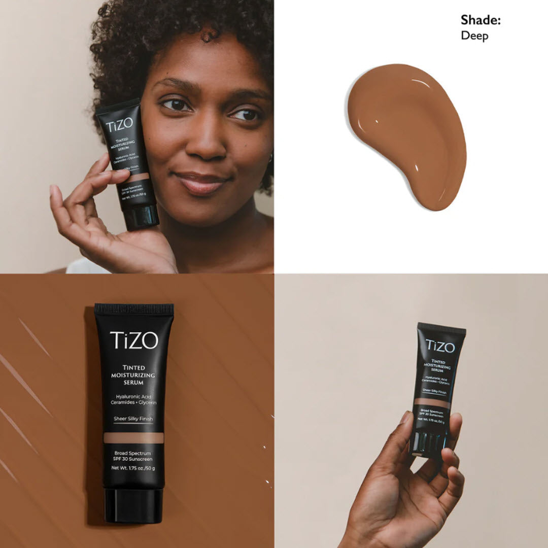 TiZO® Tinted Moisturizing Serum SPF 30 Sunscreen - Deep 1.75 oz