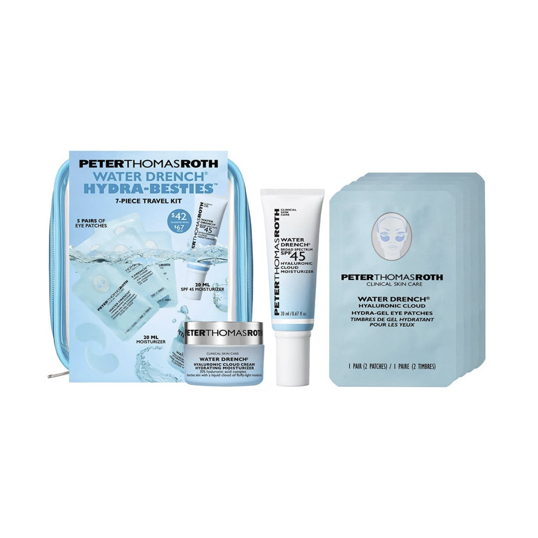 Peter Thomas Roth® Water Drench Hydra-Besties 7-Piece Travel Kit