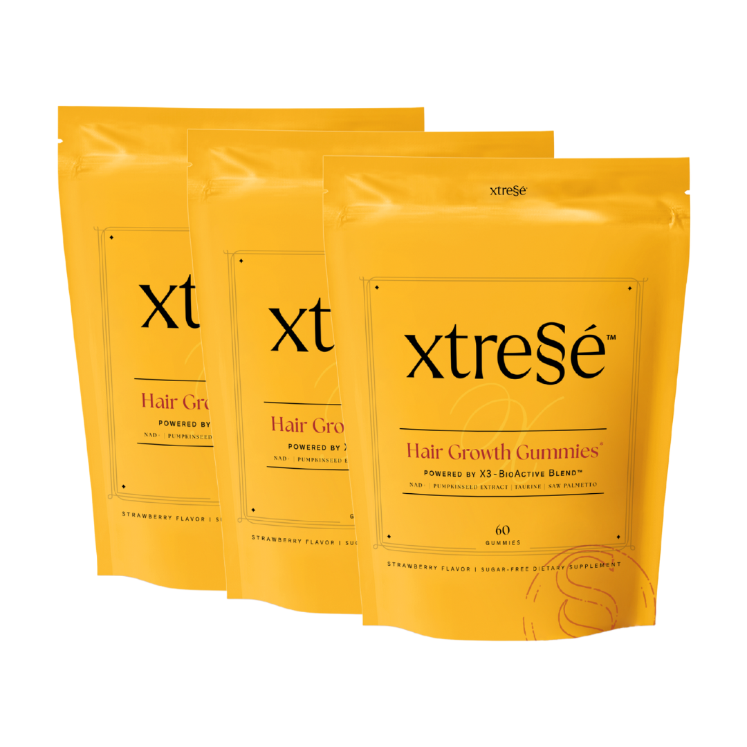 Xtresse 90 Hair Supplement – Advanced Dermatology hair loss treatment for thinning hair and scalp health