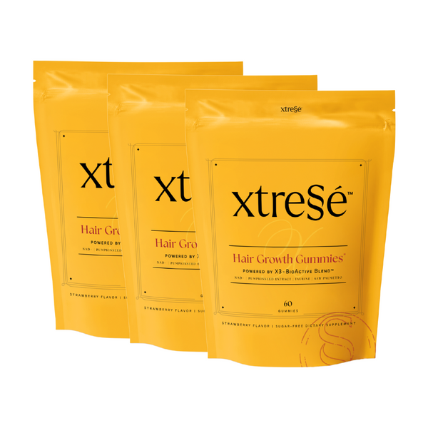 Xtresse 90 Hair Supplement – Advanced Dermatology hair loss treatment for thinning hair and scalp health