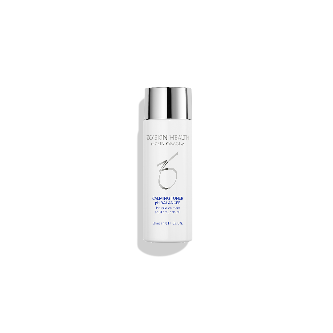 ZO Skin Health Calming Toner pH Balancer 50mL 1.7 fl oz – soothing toner to restore skin's pH balance and prep skin after cleansing