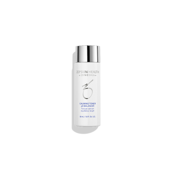 ZO Skin Health Calming Toner pH Balancer 50mL 1.7 fl oz – soothing toner to restore skin's pH balance and prep skin after cleansing
