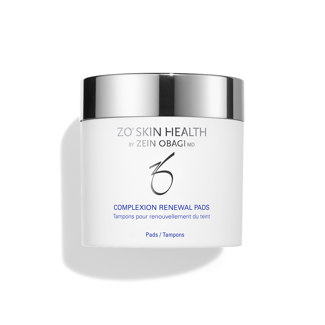 ZO Skin Health Complexion Renewal Pads 30 count – pre-soaked exfoliating pads for daily skin renewal and improved complexion clarity